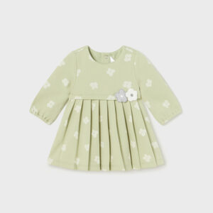 Vestido - Verde Flores (4 - 6 M)