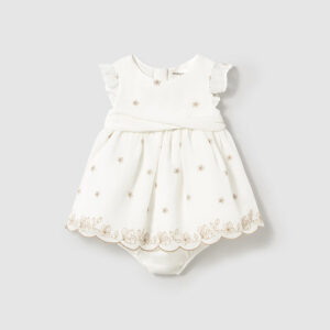 Vestido - Crema (12 M)