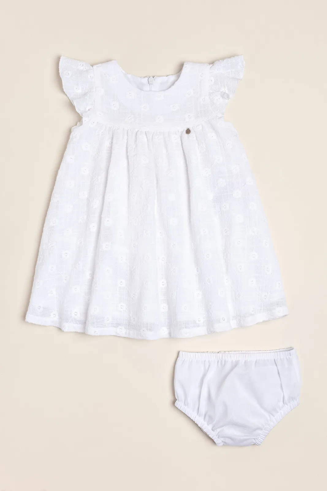 Vestido - Crudo (6 - 9 M)