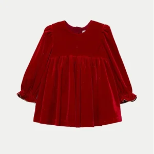 Vestido Terciopelo - Rojo (36 M)