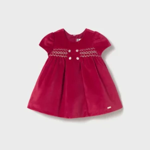 Vestido Terciopelo - Cereza (18 M)