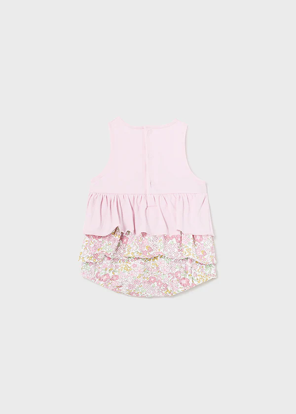 Body Corto - Rosa Baby (6 - 9 M)