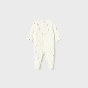 Pijama Enteriza - Blanco Hadas (4 - 6 M)