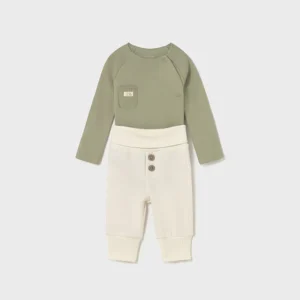 Conjunto X3 - Aceituna (6 - 9 M)