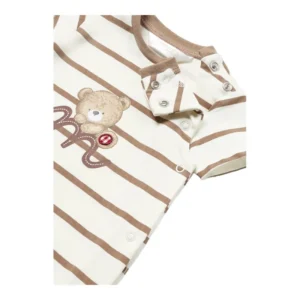 Body Corto - Rayas Cafe (4 - 6 M)