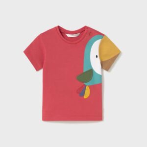 Camiseta – Rojo Guacamayo (12 M)