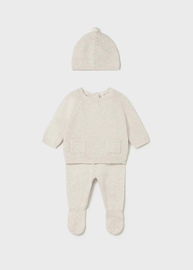 Set Primer Día X3 Hilo - Leche (2 - 4 M)