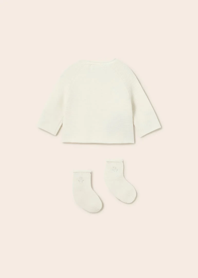 Conjunto X2 En Hilo - Crudo, Crema (2 - 4 M) - Image 2