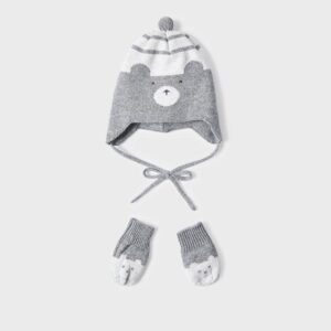 Accesorios X2 En Hilo - Gorro/Guantes Oso (3 M)
