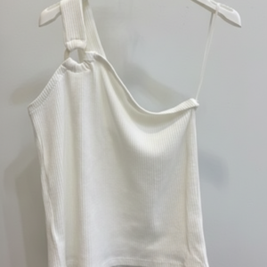 Camiseta Niña Asimetrica - Crudo (14)