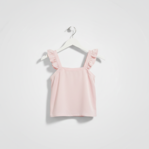 Blusa De Tiras Niña - Rosa Pastel (16)