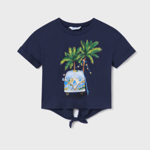 Camiseta Niña - Azul Oscuro (12)