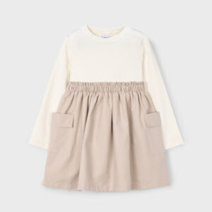 Vestido Niña - Beige (10)
