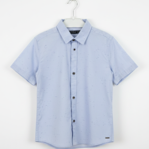 Camisa Niño - Azul Claro/Textura Azul (8)