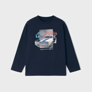 Camiseta Niño Manga Larga - Marino (9)