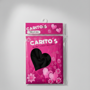 Medias Veladas Negras Caritos