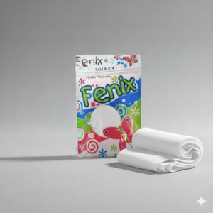 Medias Veladas Blancas Fenix Talla 9-10