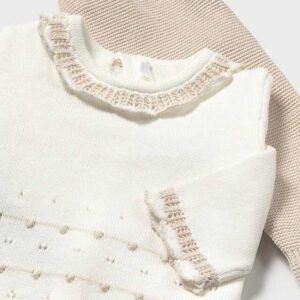 Conjunto Polaina Tricot 1-2 Meses Ceramica 1502