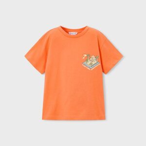 Camiseta Mix And Match Color Naranja Talla 9 Mayoral 3078